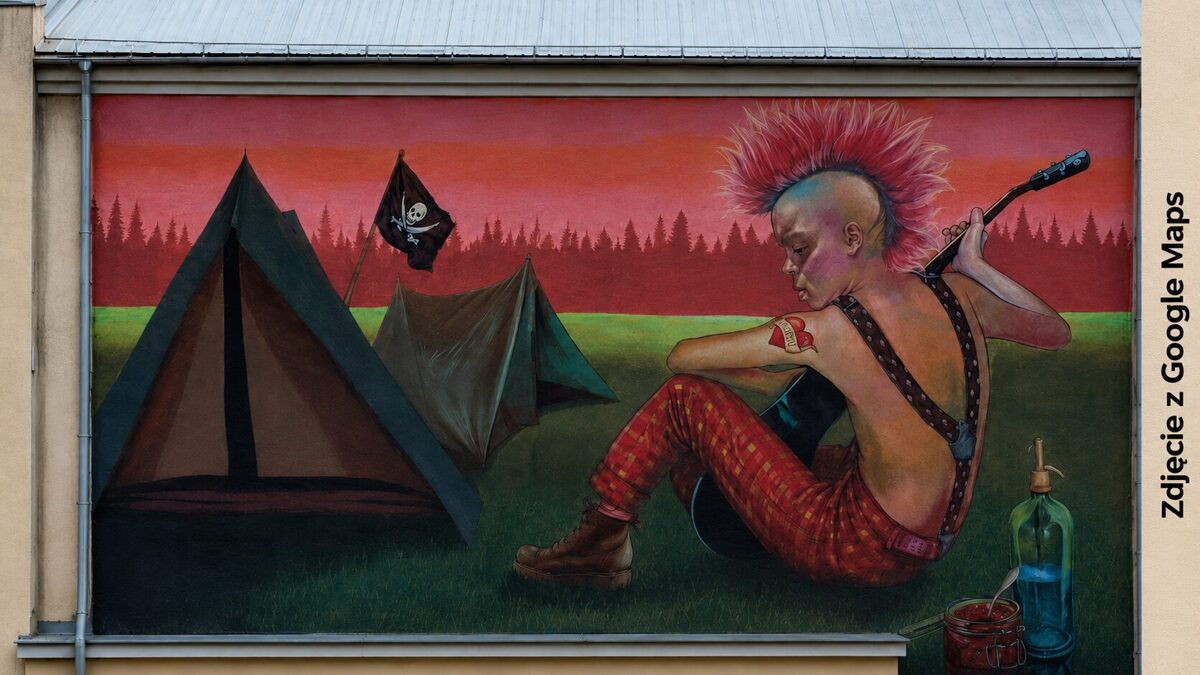 Mural w Jarocinie